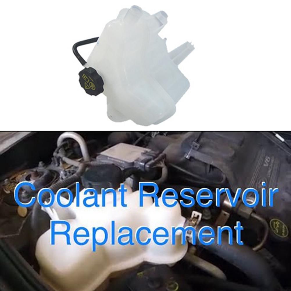 Car Radiator Coolant Expansion Tank with Cap Replacement SA0