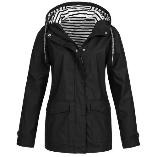 Waterproof Hooded Raincoat Windbreaker