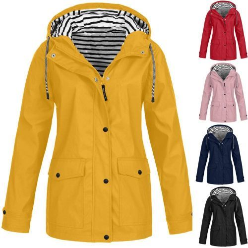 Waterproof Hooded Raincoat Windbreaker