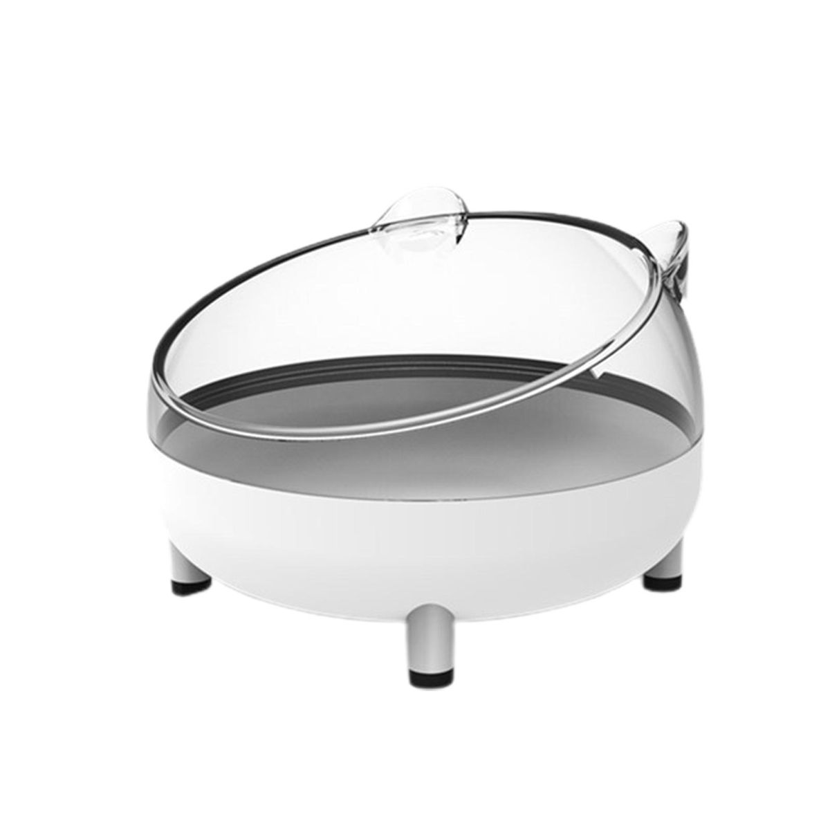 Small Animal Toilet Small Pet Sandbox Container White
