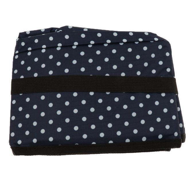 Foldable Pet 15kg Cat Kitten Litter Poop Pan, Tran, Box Dark Blue
