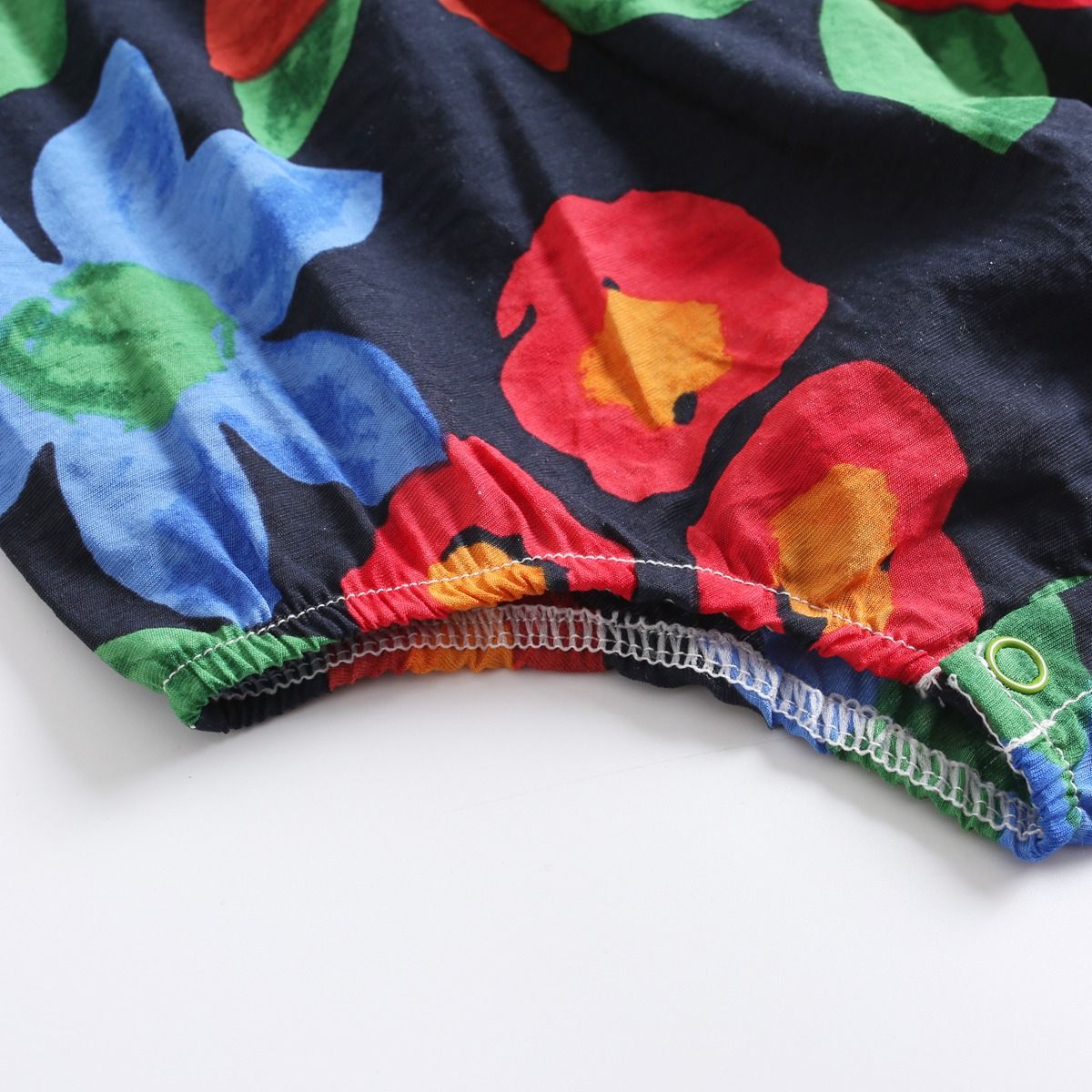Cotton Baby Bodysuit Flowers Summer Baby Clothes Newborn
