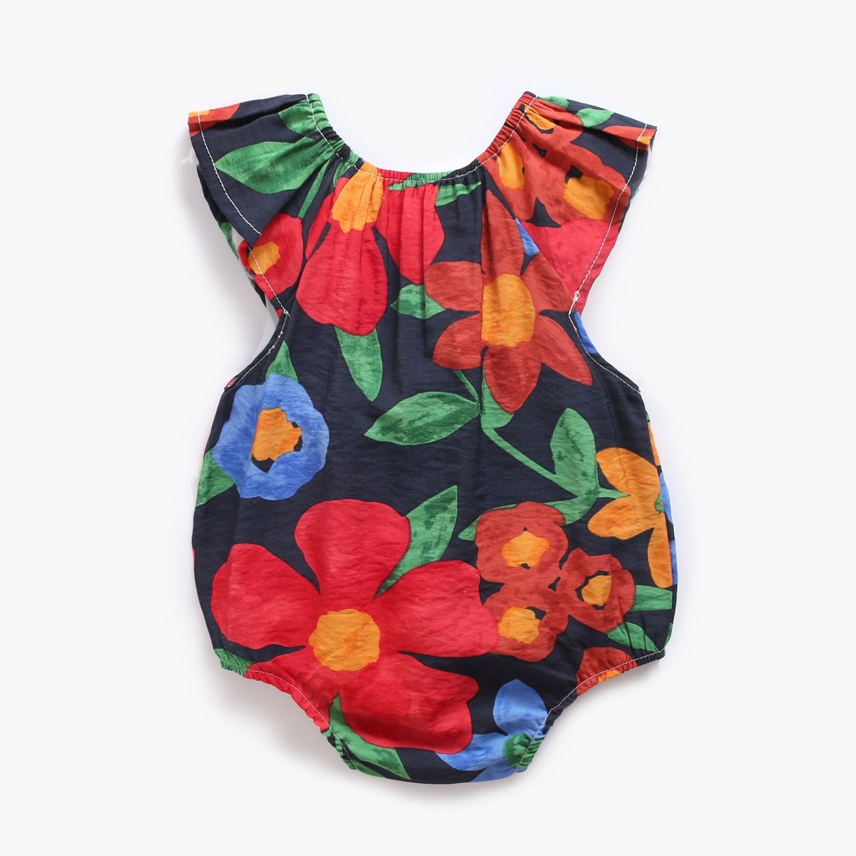 Cotton Baby Bodysuit Flowers Summer Baby Clothes Newborn