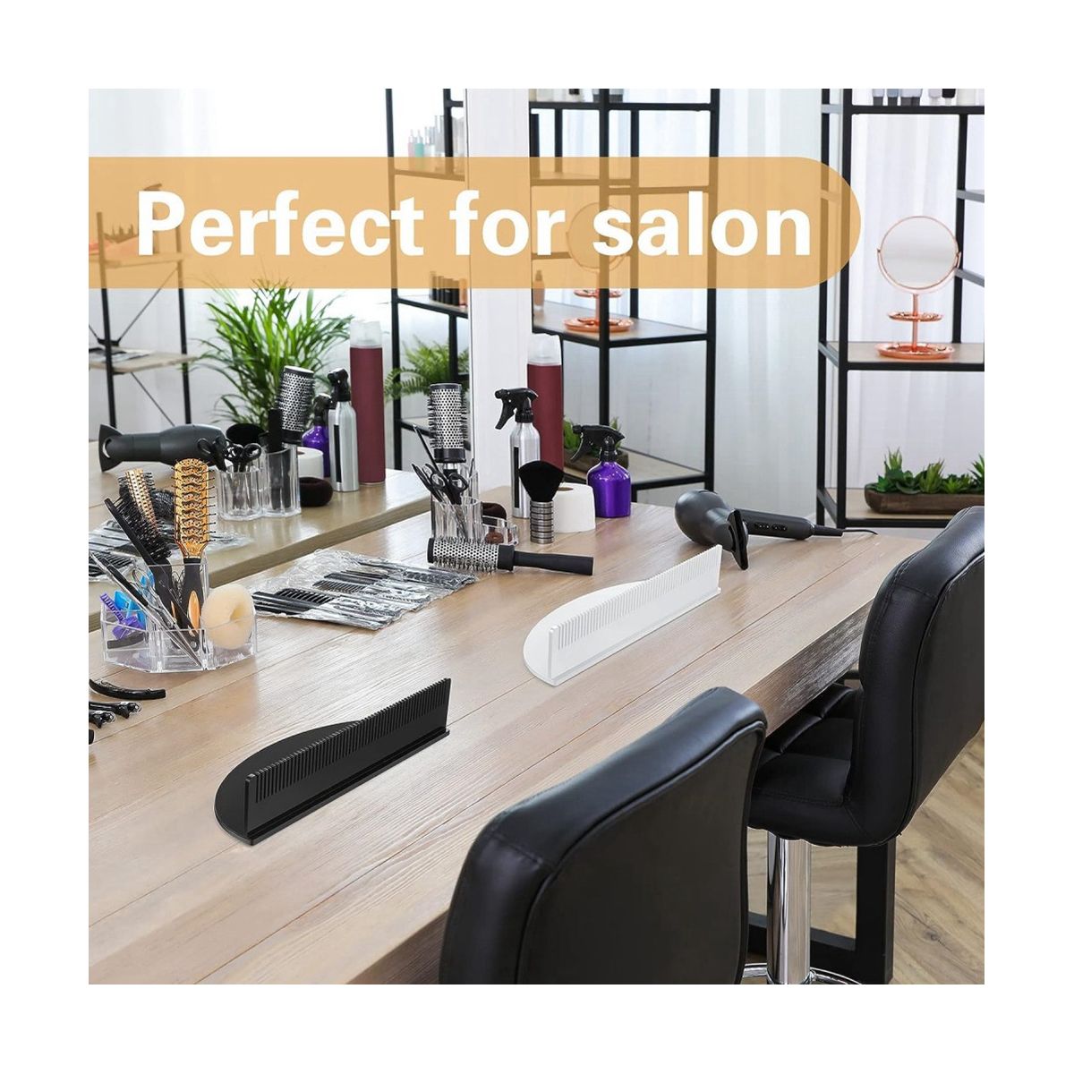 2 Pcs Hair Extension Holder Acrylic Hair Color Rack Display Hair Extensions Stand Organizer Portable Storage Wig Holder