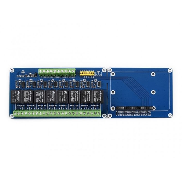 Waveshare 8-ch Relay Expansion Board For Raspberry Pi