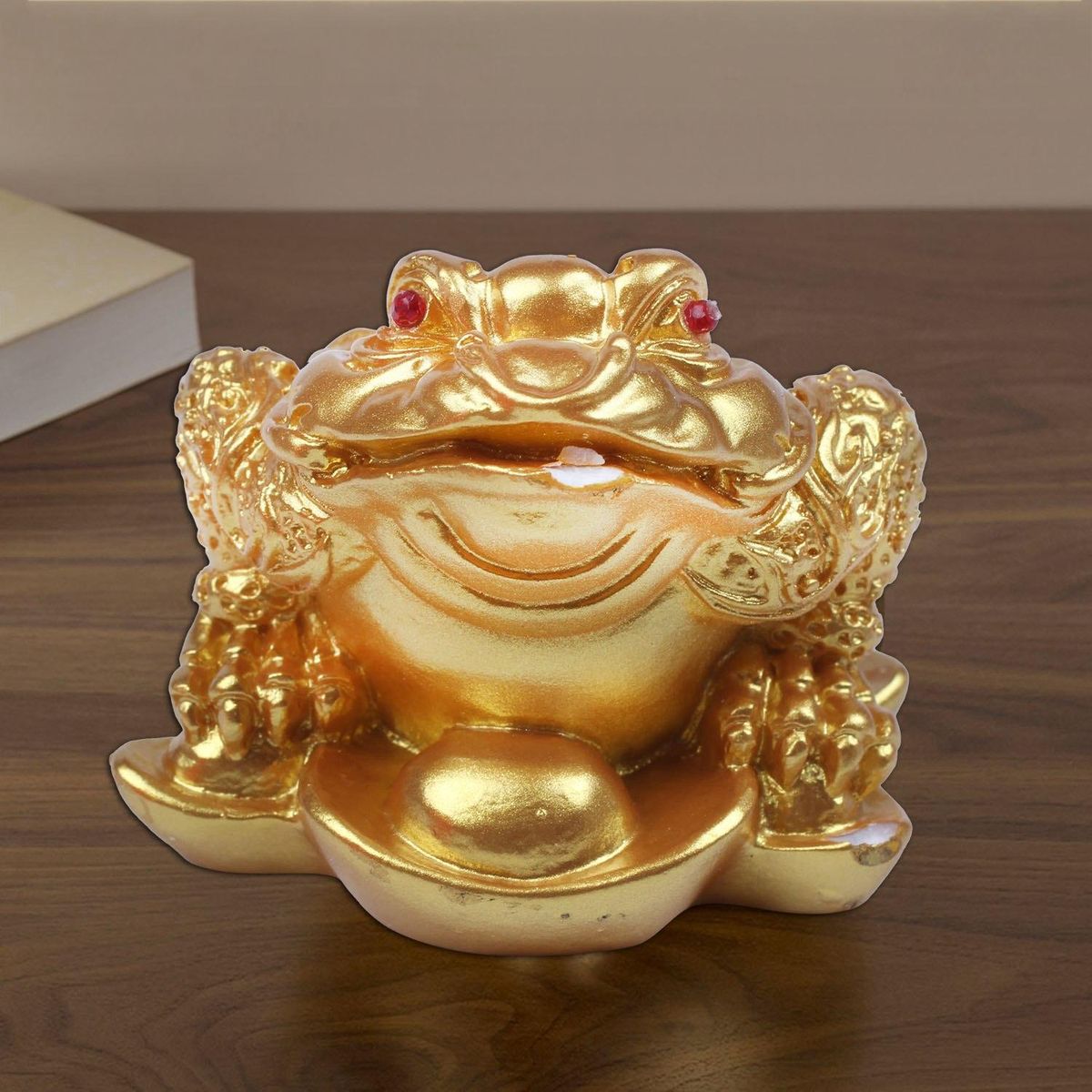 Chinese Feng Shui Money Lucky Fortune Wealth Frog Toad Coin