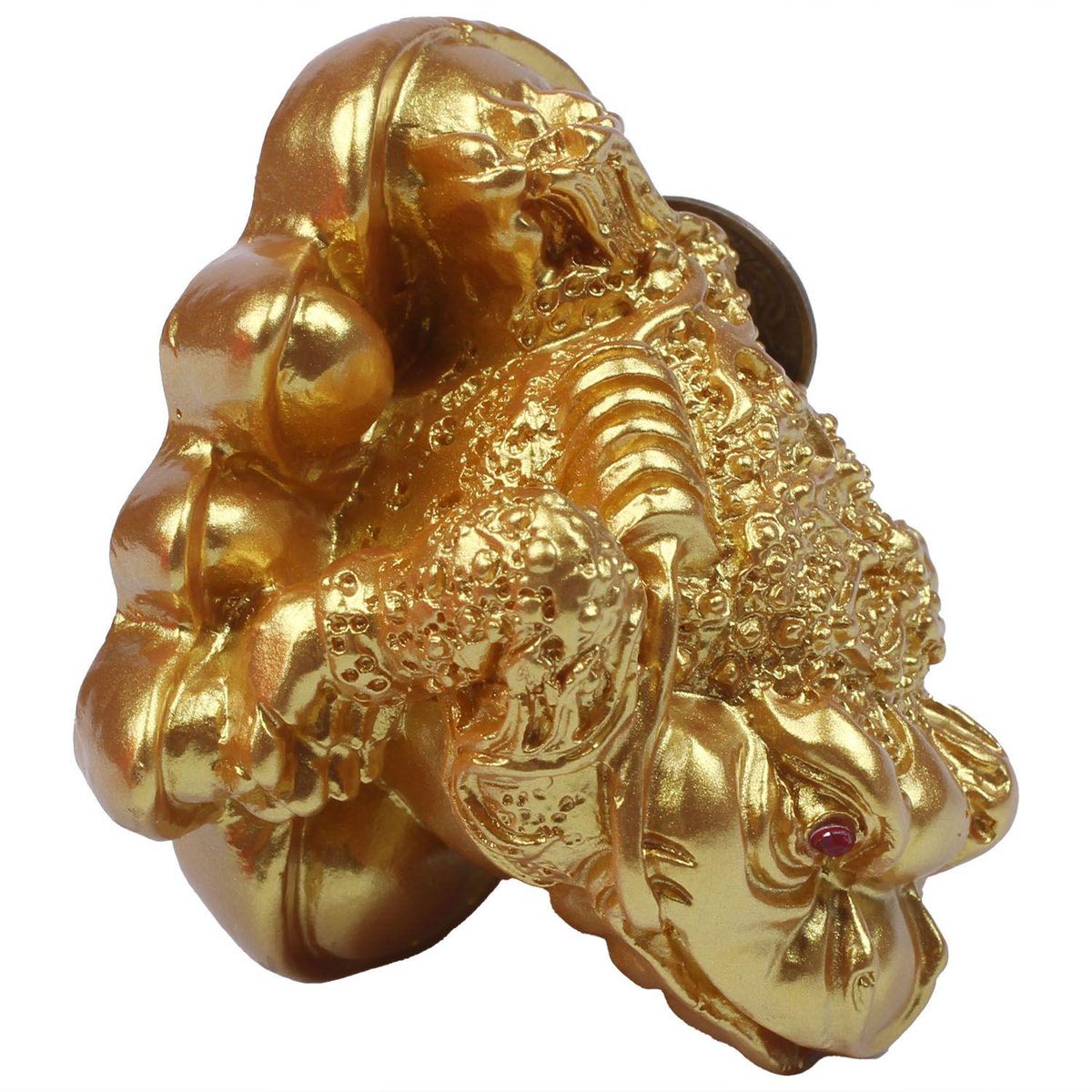 Chinese Feng Shui Money Lucky Fortune Wealth Frog Toad Coin