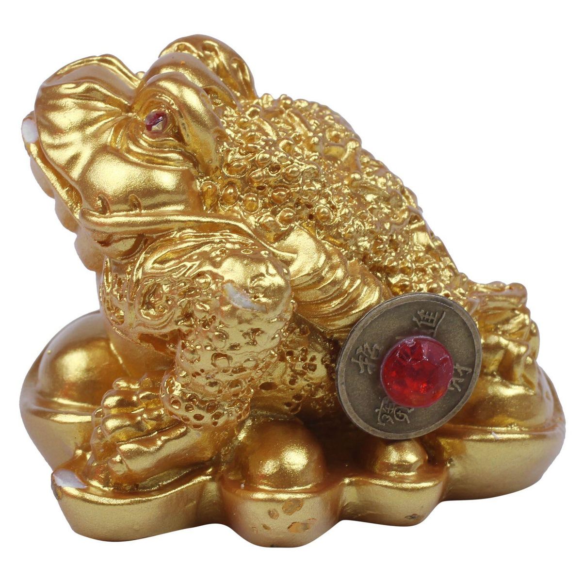 Chinese Feng Shui Money Lucky Fortune Wealth Frog Toad Coin