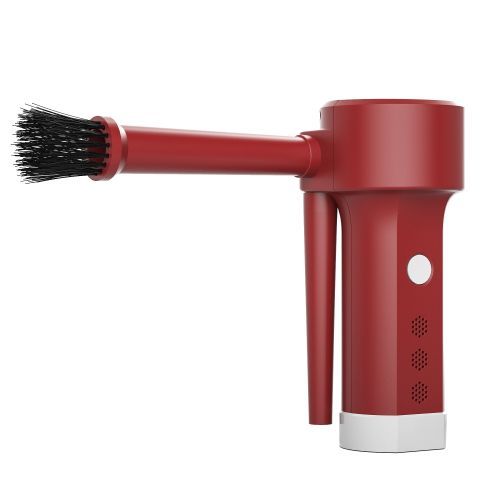 Electric Air Blower For Computer Cleaner,Cordless Air Duster,Replaces Compressed Air Can,Handy Dust For PC Keyboard Cleaning-Air Blower Red