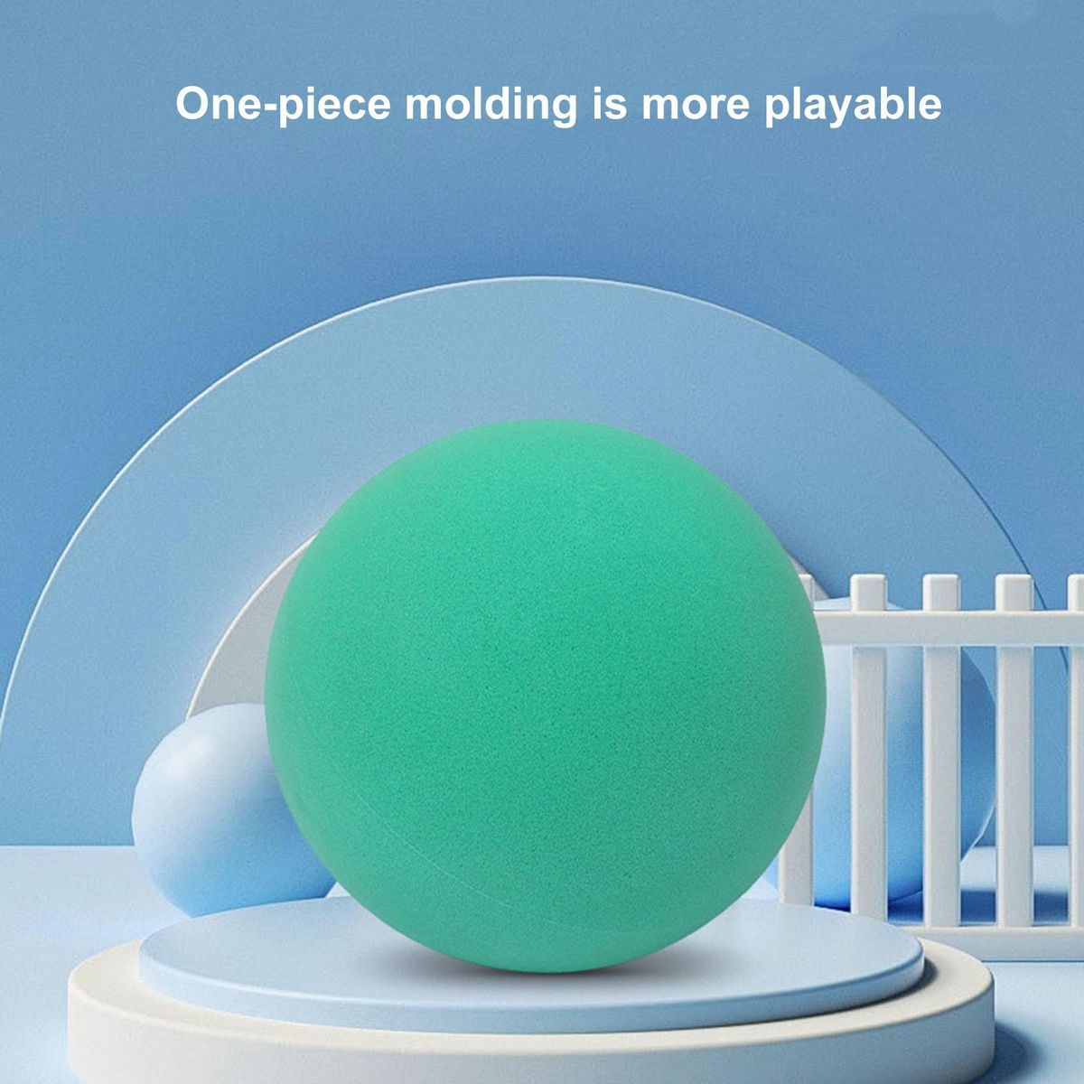 Silent Bounce Ball Children Silent Basketball Toy Green