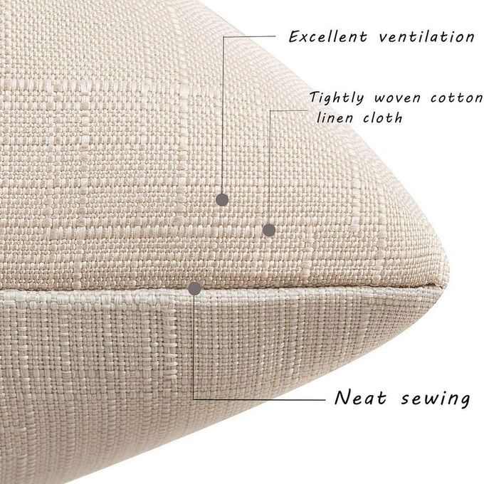 Hristmas Sofa Pillow  Ase Linen  Ute  Ushion  Over Pillow Ase 45*45 M Red-red-stripe