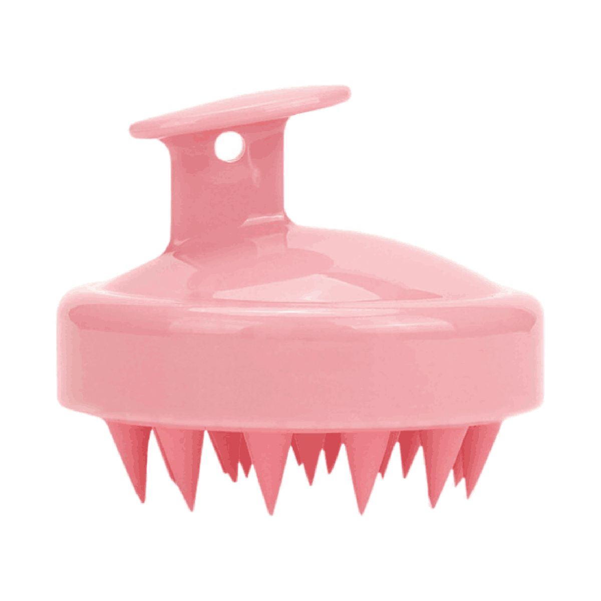 Scalp Massager Dandruff Brush - For Exfoliating Treatment, Pink