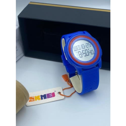 Unisex Digital Wristwatch-Blue