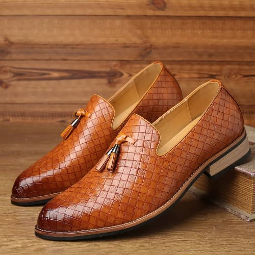 Oxford Men's Shoe - Brown