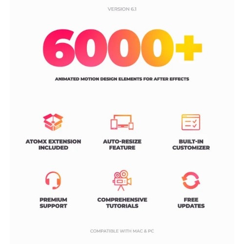 Vh - Atomx 6-in-1 Graphics Pack - 6000+ Elements V6.1