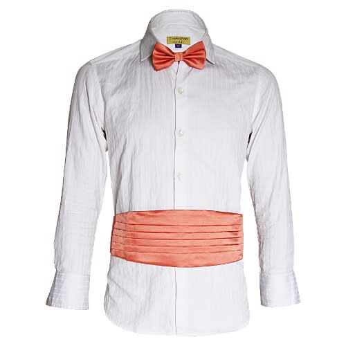 Men's Cummerbund -Peach - MCB-1763
