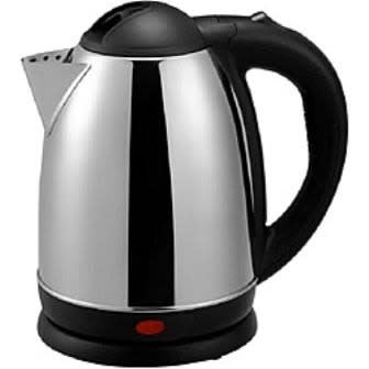 2 In 1 Electric Stainless Steel Tea Maker & Kettle With Glass Jar - 1200w