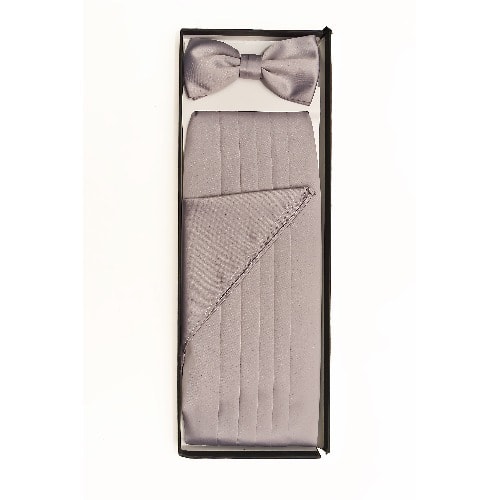 Men's Cummerbund-Grey - MCB-760