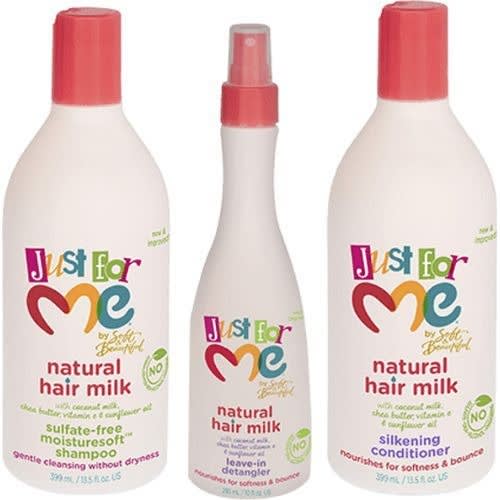 Shampoo + Leave-in Detangler & Silkening Conditioner Hair Milk - 399ml