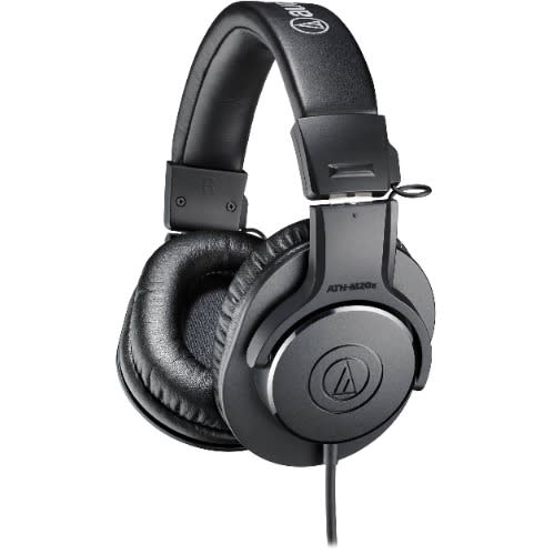 Professional Studio Monitor Headphones - Ath-m20x - Black