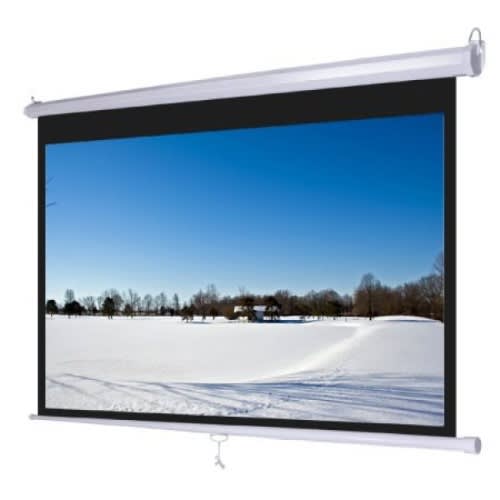 Manual/wall Projector Screen- 96 X 96 Inches