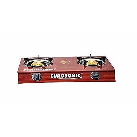 Glass Table Top Gas Cooker - 2 Burners