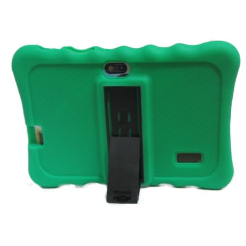 A707 Kid's 7" Android Tablet - 16GB + Screen Protector - Green Bumper Pouch