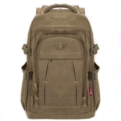 Multi Purpose Khamo Khaki Backpack - Brown