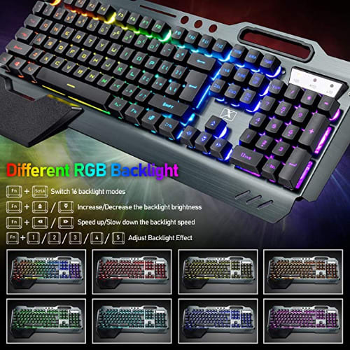 Xinmeng K680 Rechargeable Wireless Keyboard And Mouse