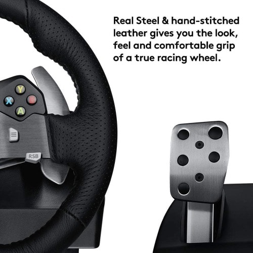 G920 Dual-motor Feedback Driving Force Racing Wheel With Responsive Pedals For Xbox One