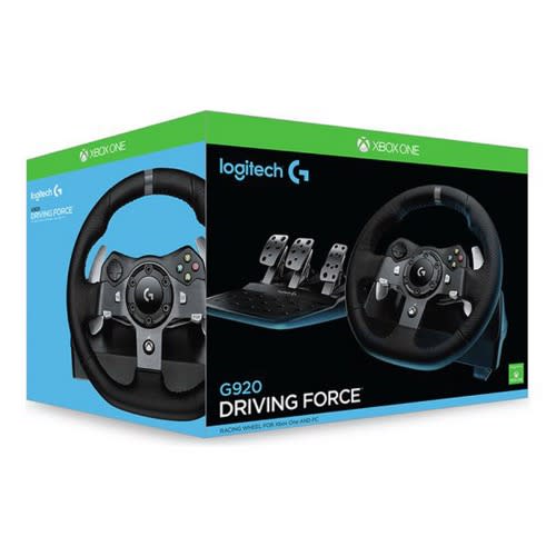 G920 Dual-motor Feedback Driving Force Racing Wheel With Responsive Pedals For Xbox One