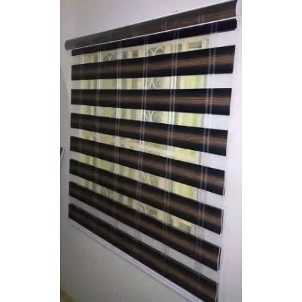 Window Blind Goldline - 1.5 By 1.5 - 60inch By 60inch - Brown