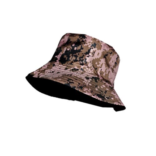Divergence Camo Bucket Hat - Brown
