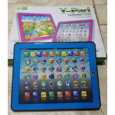 Kids Y-pad Learning Tablet With Light And Sound - Blue