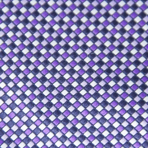 Purple & Lavender Diamond Silk Tie