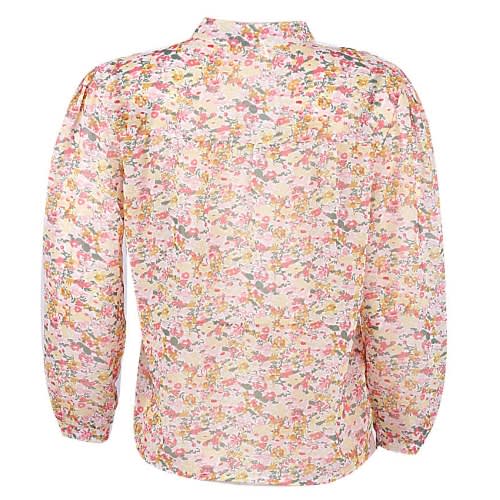 Floral Print Chiffon Blouse
