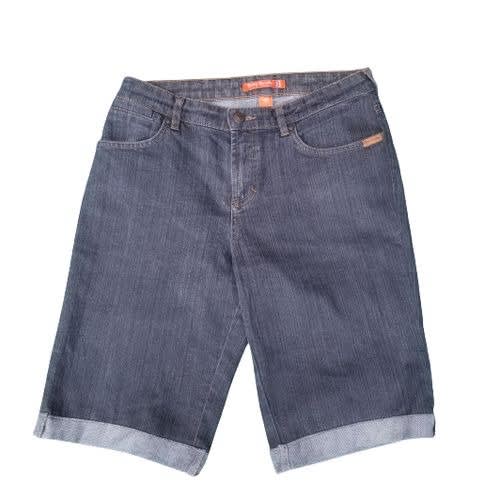 Ladies Jeans Short Knicker - Black