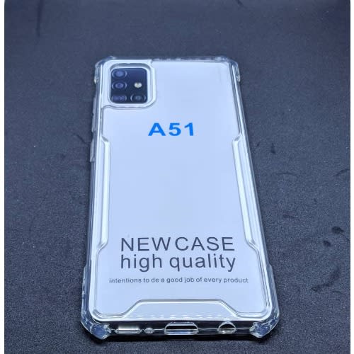 Transparent Acrylic Back Case For Samsung Galaxy A51
