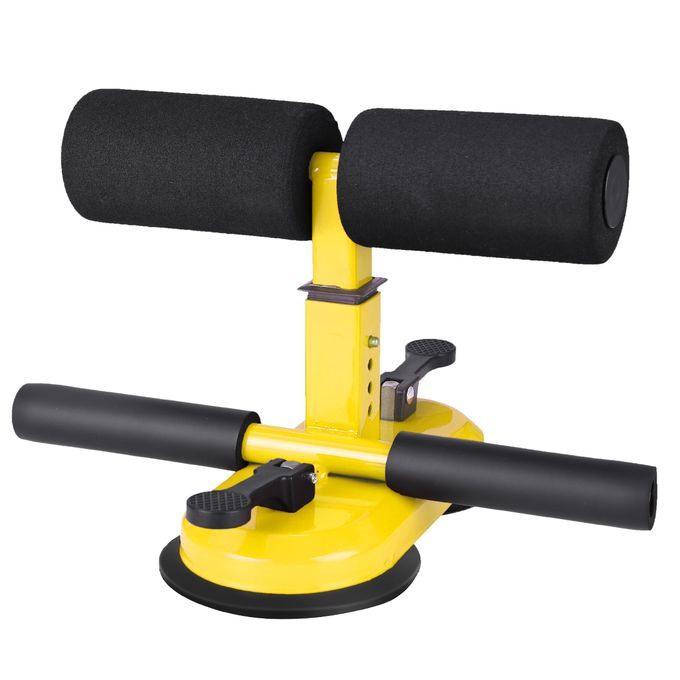 TOMSHOO Adjustable Self-Suction Sit Up Bars Abdominal Core