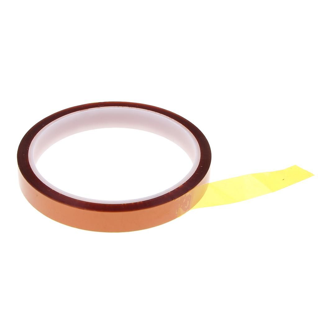 108ft Temperature Heat Resistant Kapton Tape 5/8/10/12/15mm Polyimide