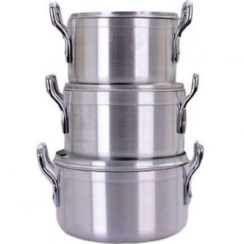 Set Of 3 Cooking Pots - Medium