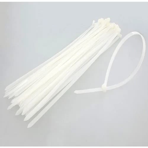 Zip Nylon Cable Ties - 100pcs Pack