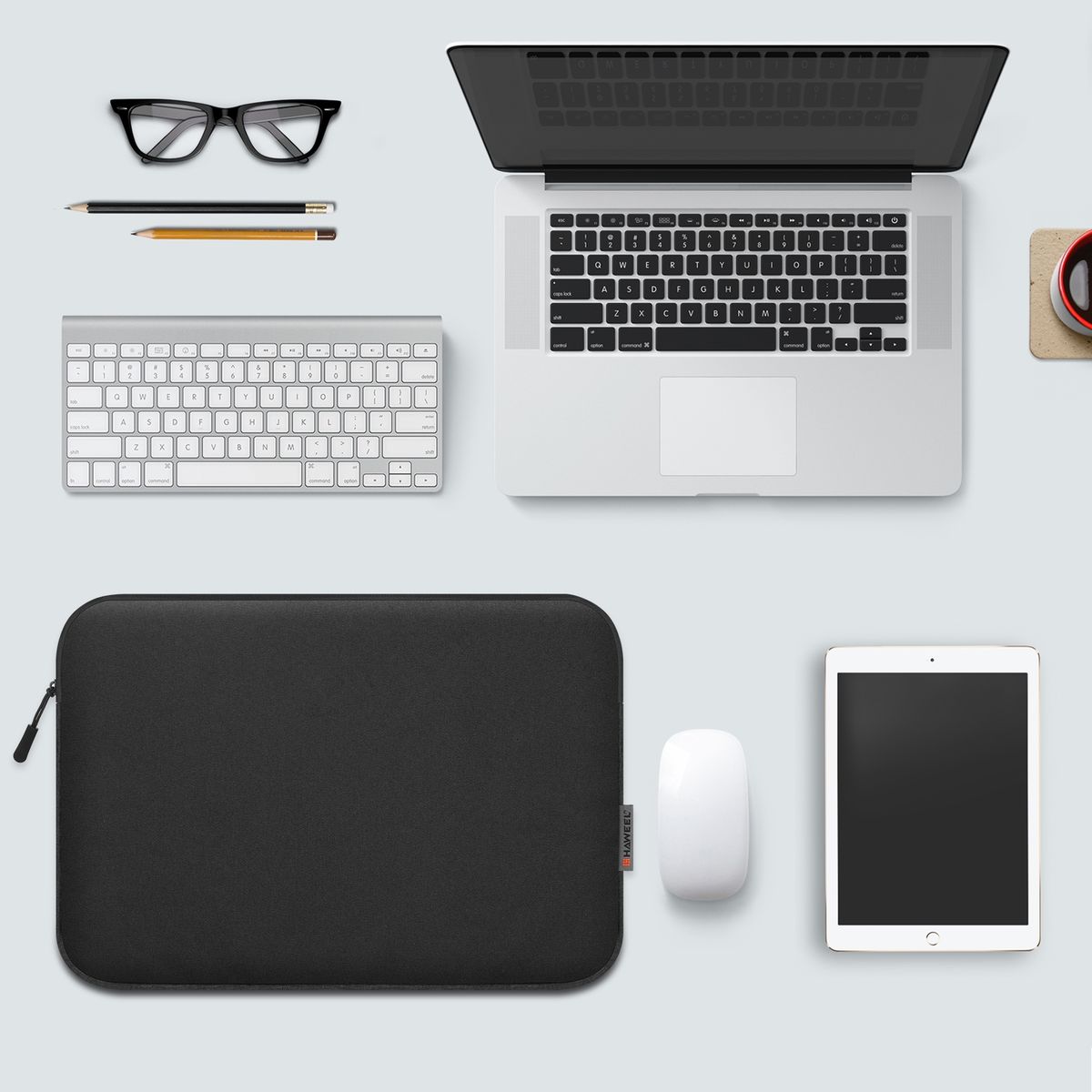 13 Inch Laptop Sleeve Briefcase Bag For 12.5-13.5 Inch Laptop(Black)