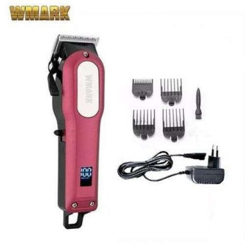 Rechargeable Hair Clipper Long Lasting Battery 2000mAh Wine