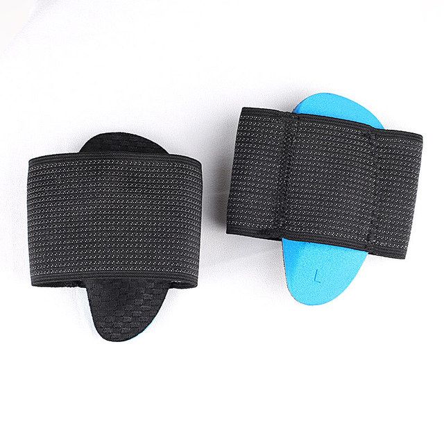 2Pcs Flat Feet Arch Support Orthopedic Insoles Pads For Shoes Men Women Foot Valgus Sports Insoles Shoe Inserts Accessories(#black)