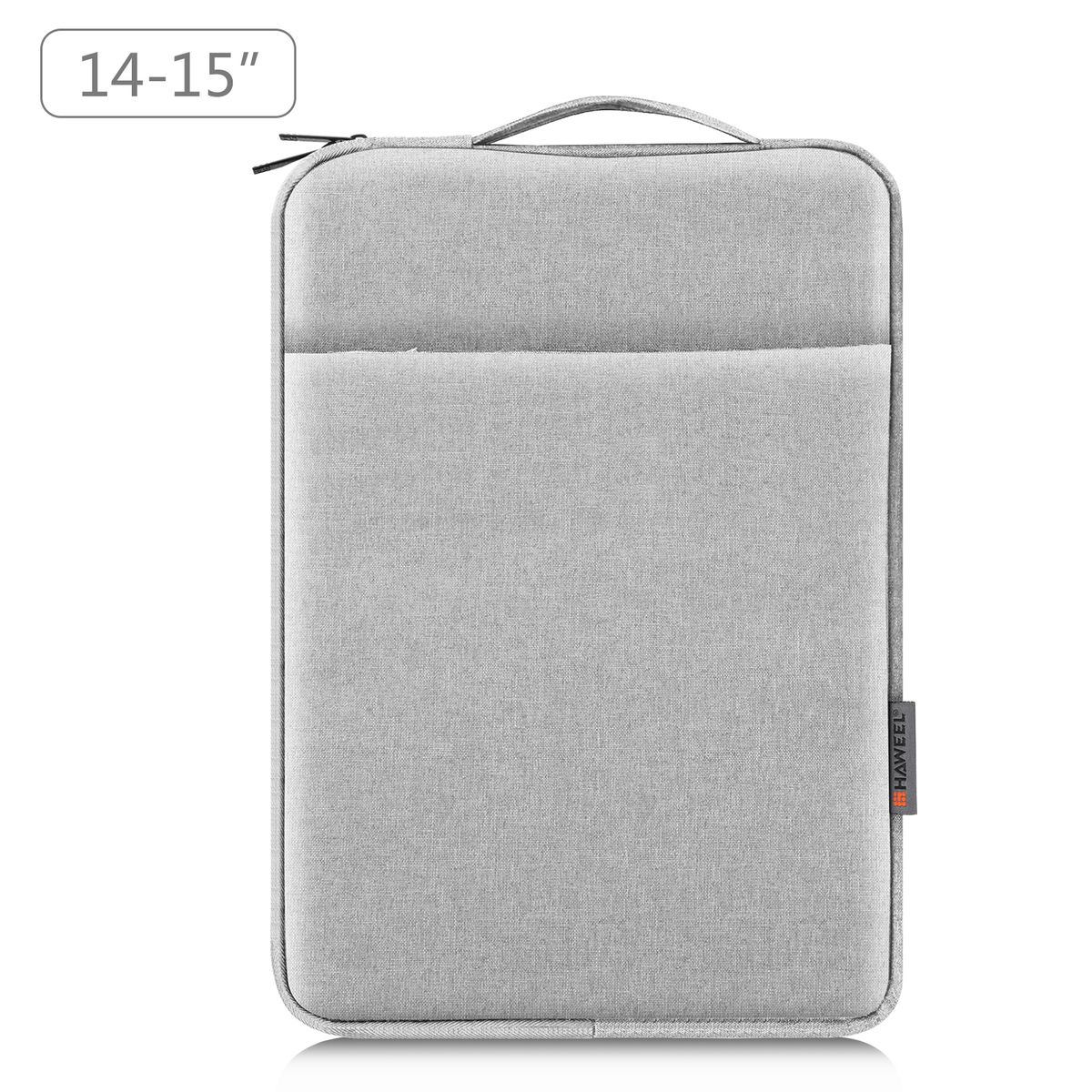 Laptop Sleeve Briefcase Bag With Handle For 14-15 Inch Laptop(Grey)