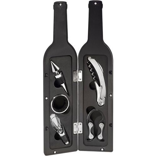 5-Pieces Wine Opener Set Bottle Stopper Drip Ring Wine