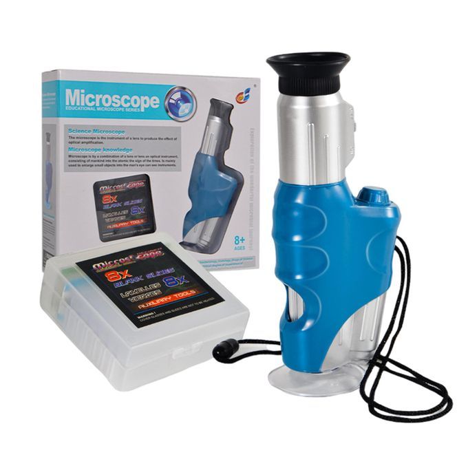 20x-60x  Microscope Educational Toy Experiment Kit