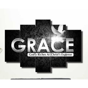 5panels Grace Canvas Wall Frame