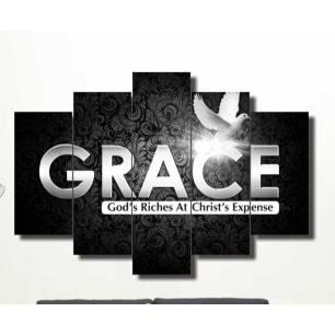 5panels Grace Canvas Wall Frame